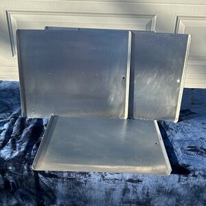 Professional Stainless Steel Cookie Sheets Set of 4